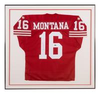 A Joe Montana San Francisco 49ers Signed Autograph Wilson Jersey (Upper Deck Authenticated),