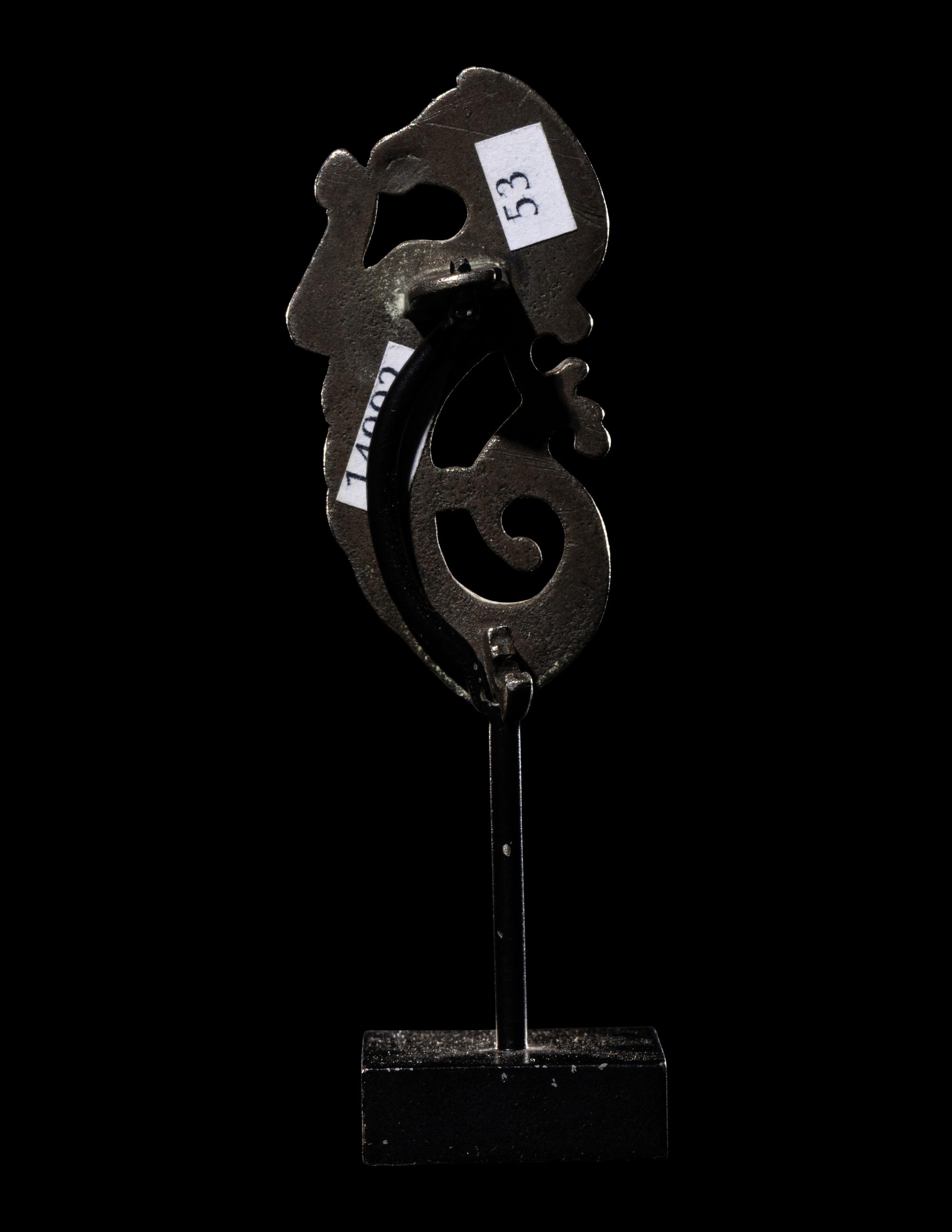 A Roman Silver Fibula with a Hippocamp