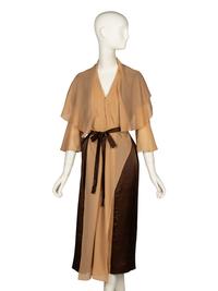 Madeleine Vionnet, Brown Silk Chemise, 1924
