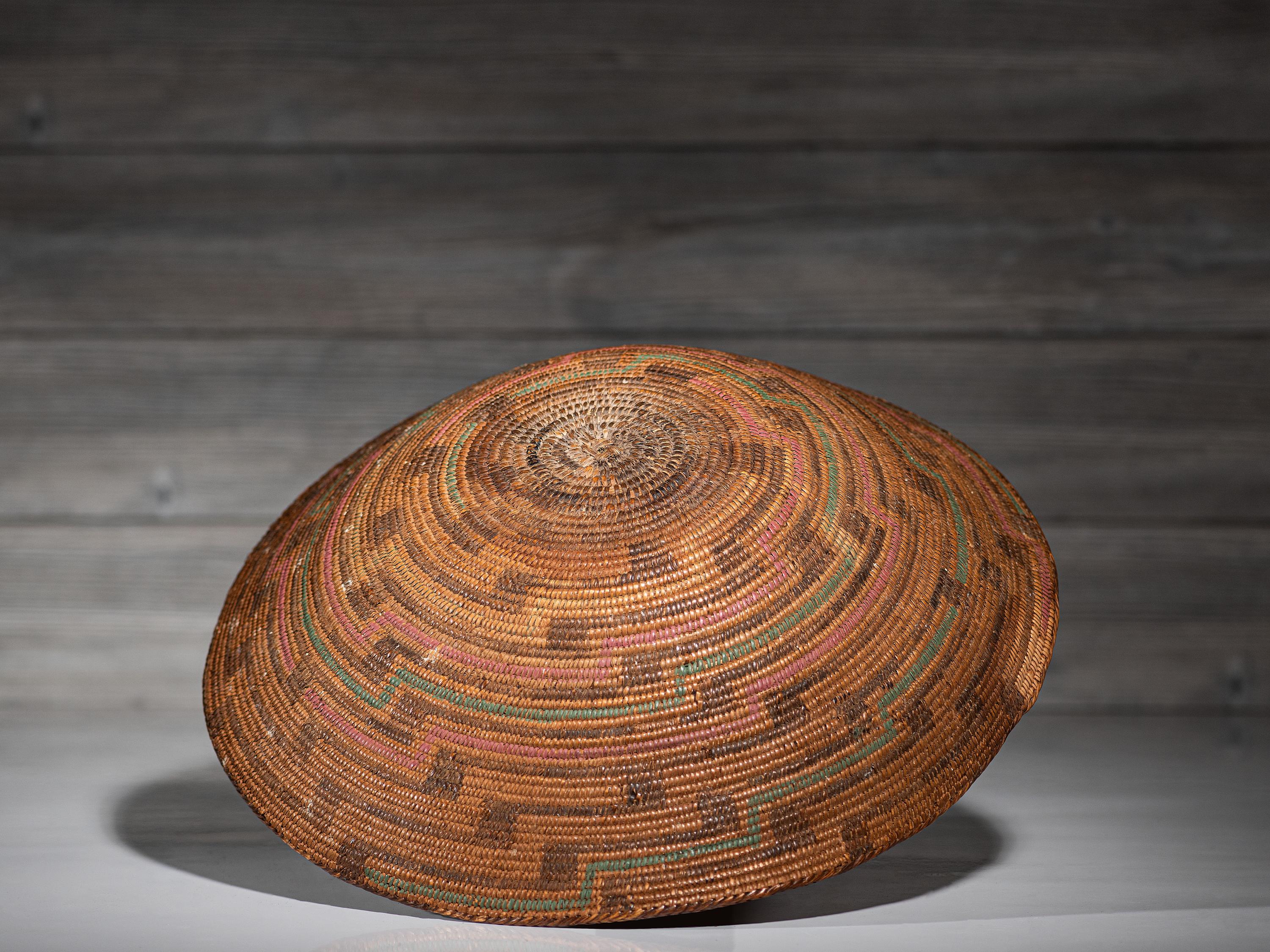 Akimel O'odham Polychrome Basket