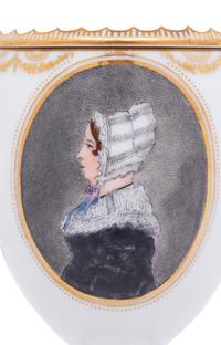A Royal Copenhagen Porcelain Cup and Cover