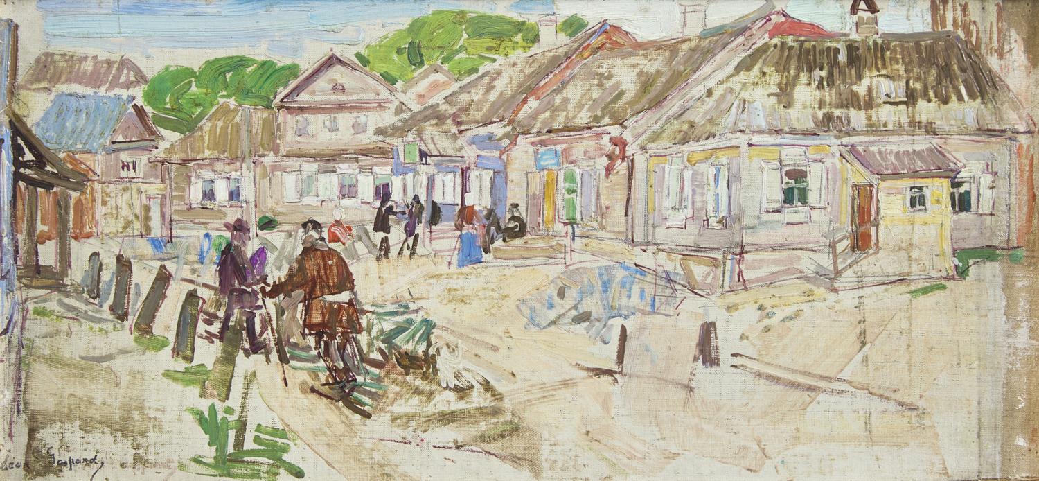 Peasant Houses #4 , 1911