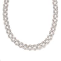 WHITE GOLD AND DIAMOND COLLAR NECKLACE