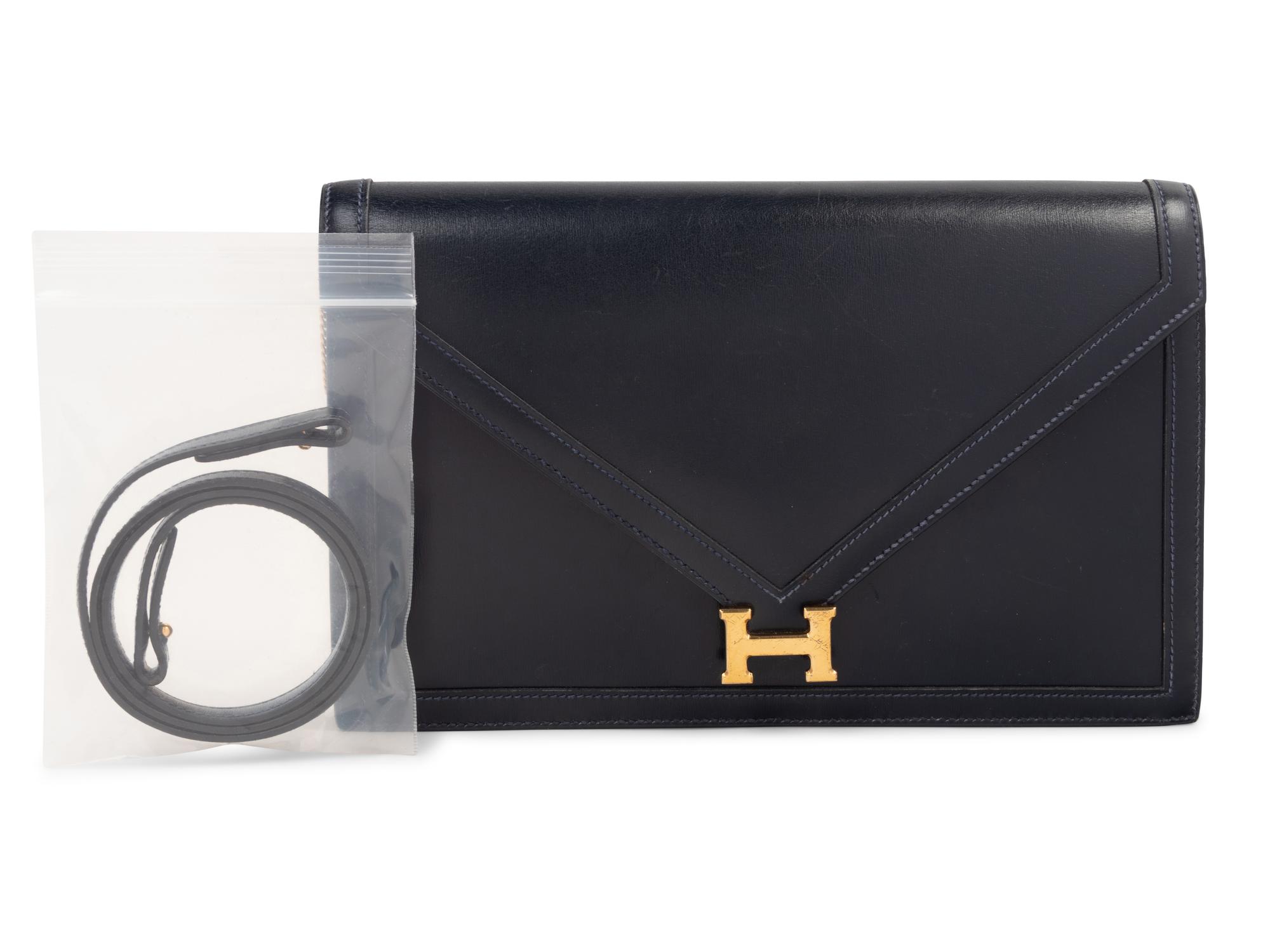 Hermès Leather Lydie Bag, 1987