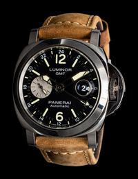 PANERAI, REF. PAM01088 STAINLESS STEEL 'LUMINOR GMT' DATE WATCH
