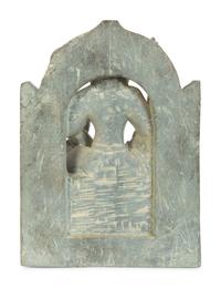 A Carved Stone Sculpture of Lord Narsinmha — 19th Century