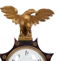 An Austrian Ebonized and Burlwood Mantel Clock with Gilt Metal and Giltwood Mounts