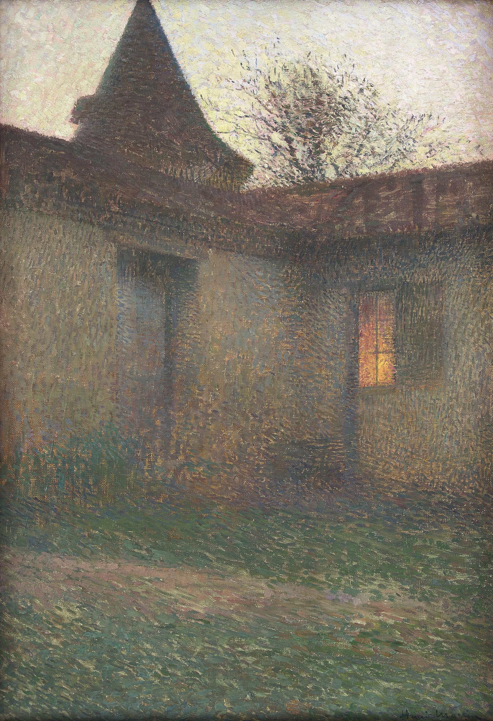 Henri Jean Guillaume Martin (French, 1860-1943) — Cour de Maison