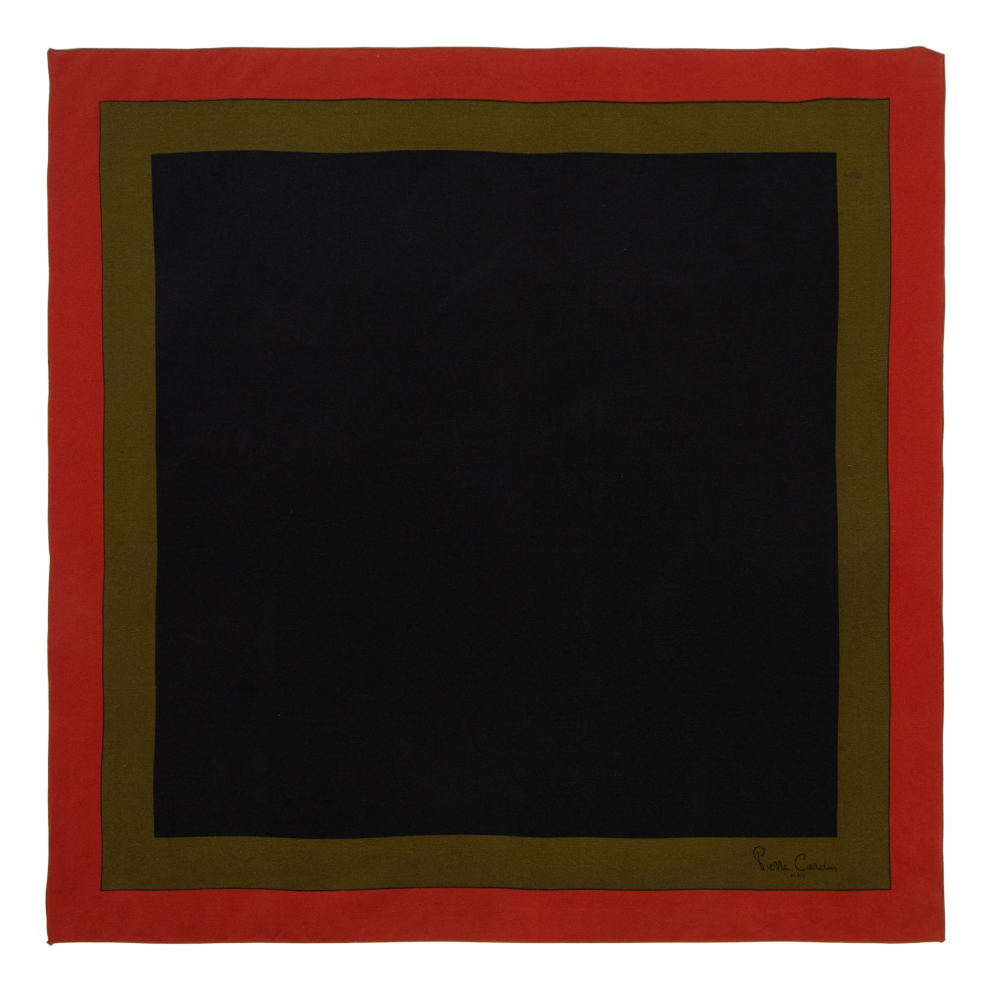 Five Designer Silk Scarves: Two Hermès, Gucci, Bottega Veneta, Pierre Cardin