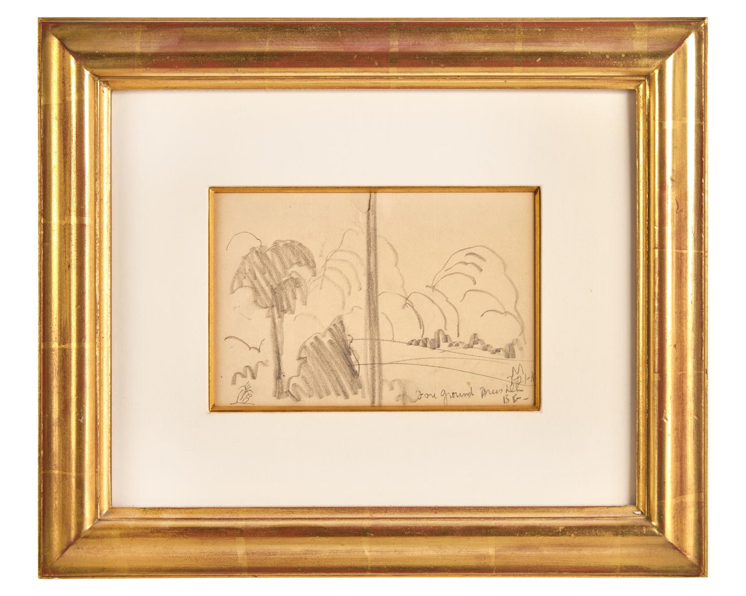 Untitled (Landscape) , 1915