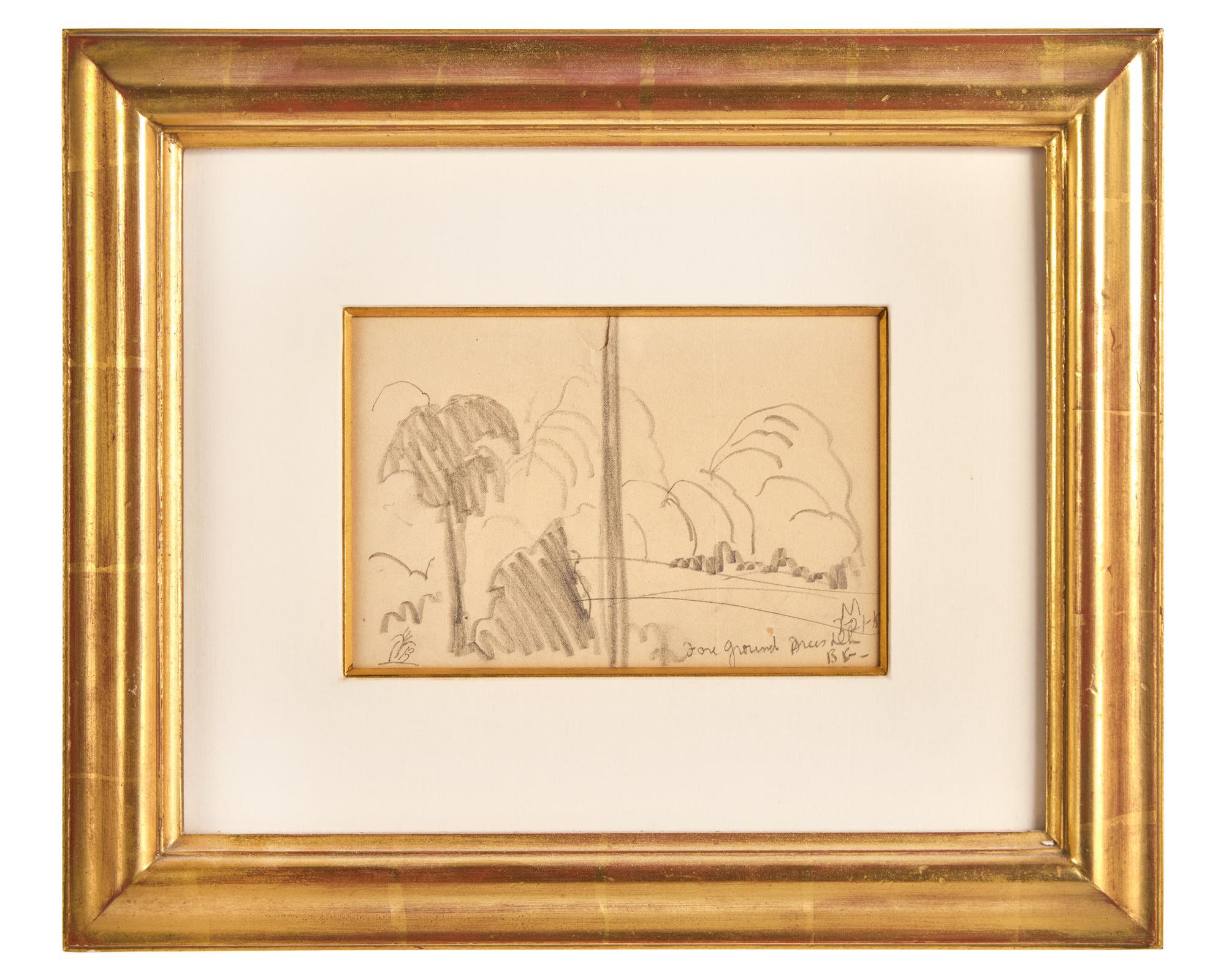 Untitled (Landscape) , 1915