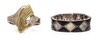 A Collection of Silver Bracelets, Mexico, 125.40 dwts.
