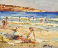Girls at Beach