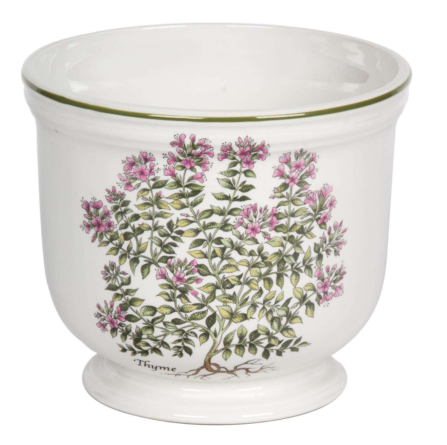 A Johnson Brothers China Jardiniere Height 5 1/2 inches. — Retailed by Tiffany & Co., New York