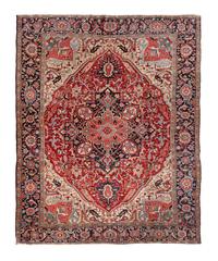 A Heriz Wool Rug