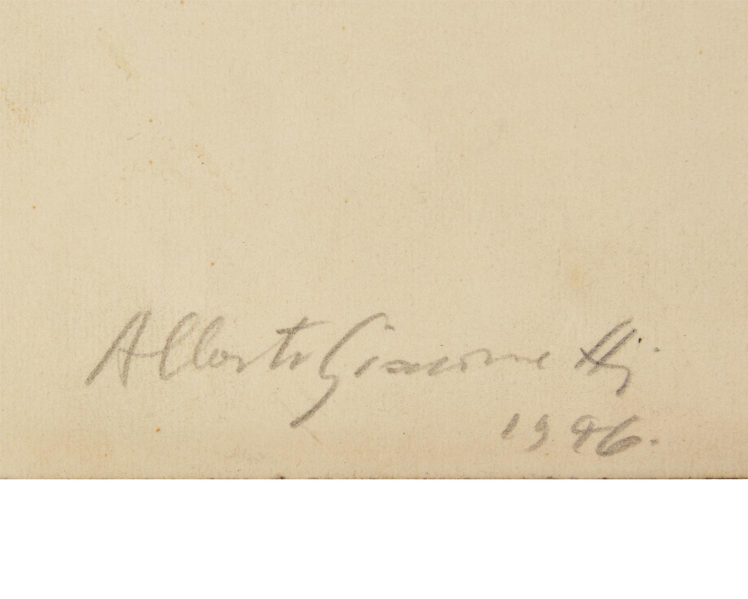 Pierre Loeb Assis dans le Bureau de la Galerie Pierre ; together with Pierre Loeb Assis (Verso) , 1946