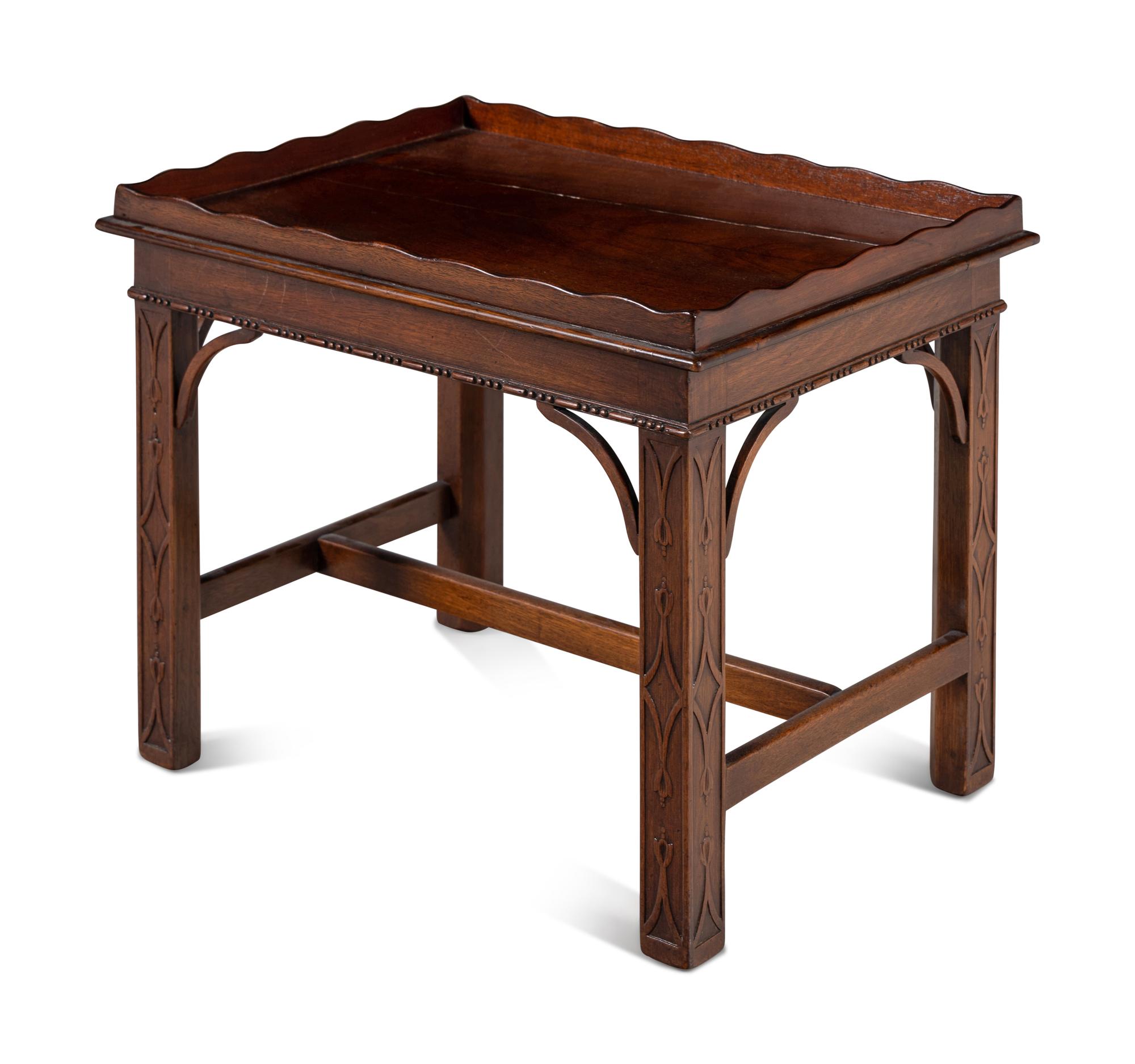A George III Style Mahogany Side Table