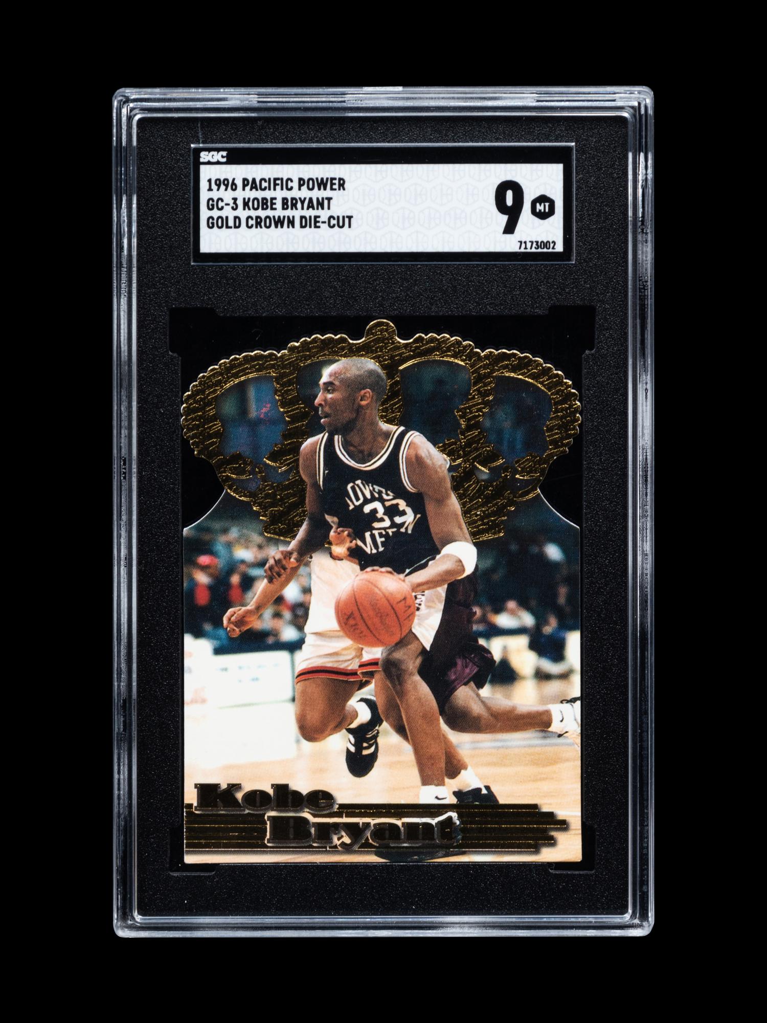 A Group of 1996-97 Pacific Kobe Bryant Rookie Basketball Cards,