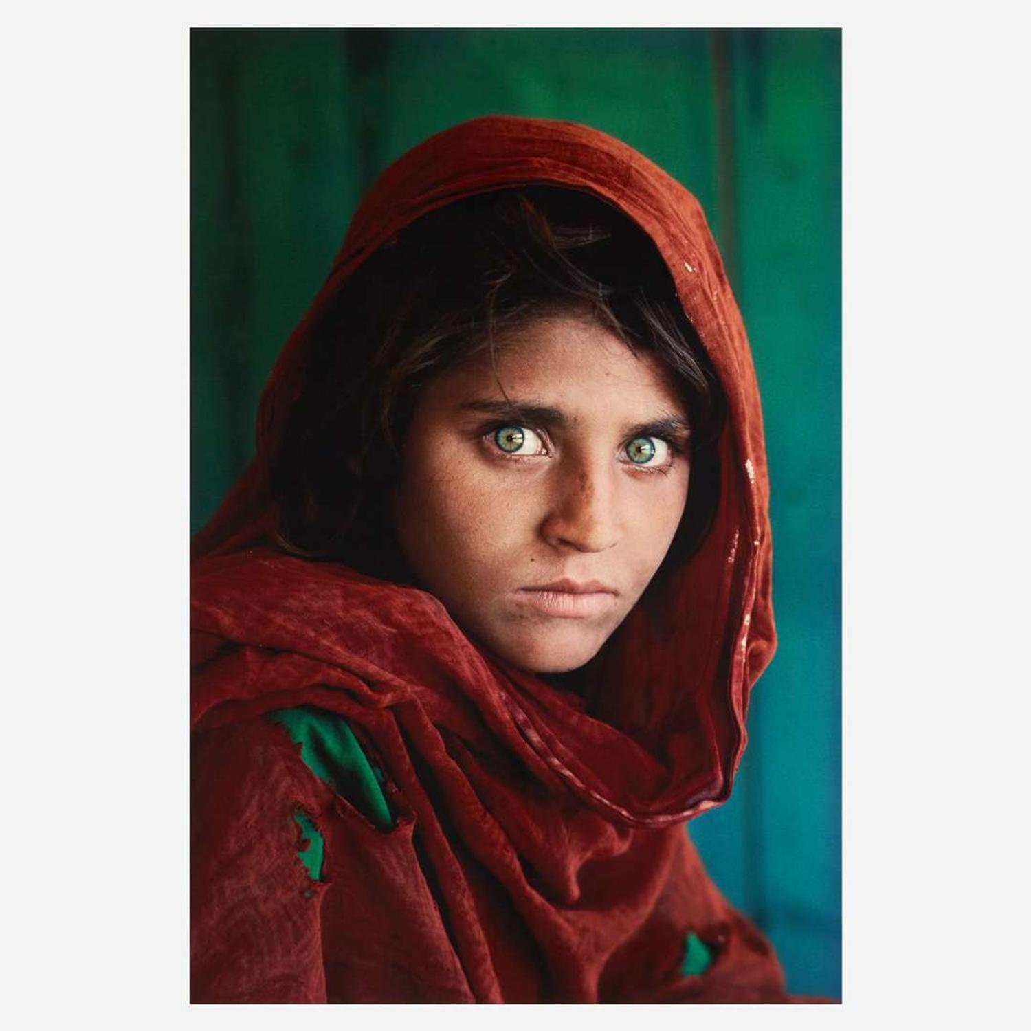 Steve McCurry (American, b. 1950) Afghan Girl (Sharbat Gula)