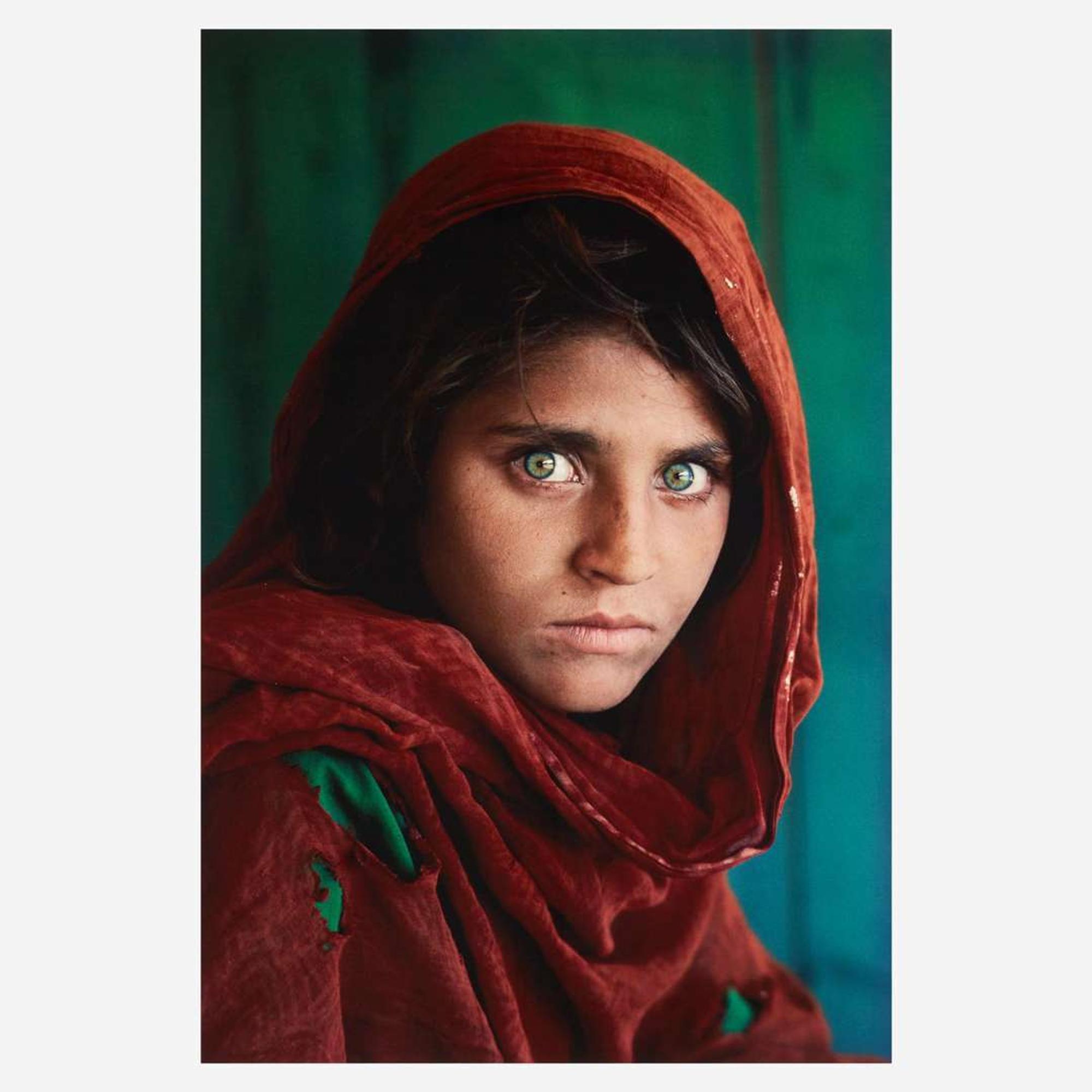 Steve McCurry (American, b. 1950) Afghan Girl (Sharbat Gula)
