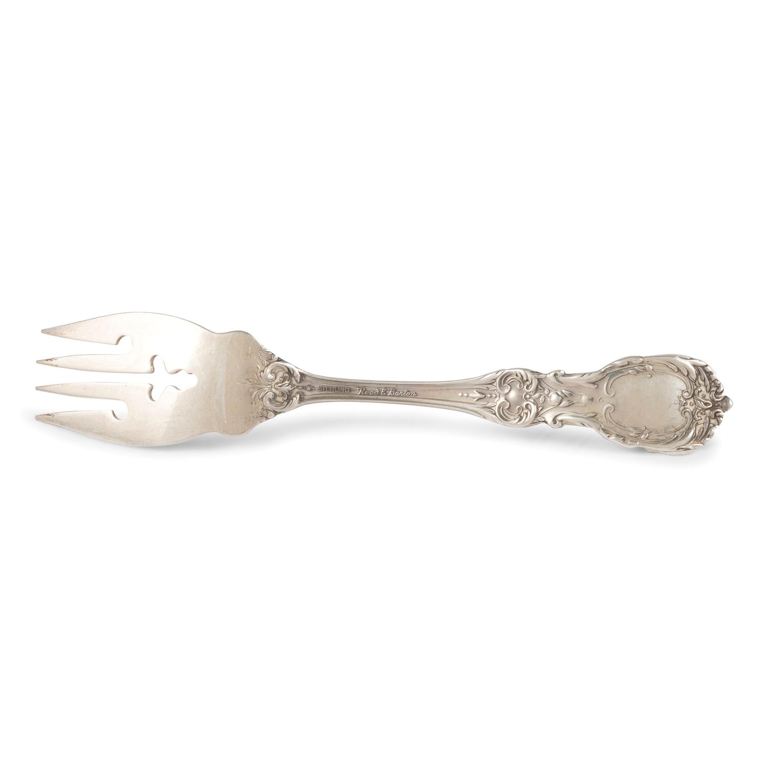 A Reed & Barton Silver Flatware Service in the "Francis I" Pattern