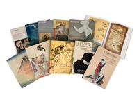 [JAPANESE PAINTINGS & PRINTS] A group of reference works and auction catalogues about Japanese paintings and prints.