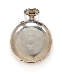 A Silver Open Face Pocket Watch, Longines for Otto Sprenger Filenne, 51.80 dwts.