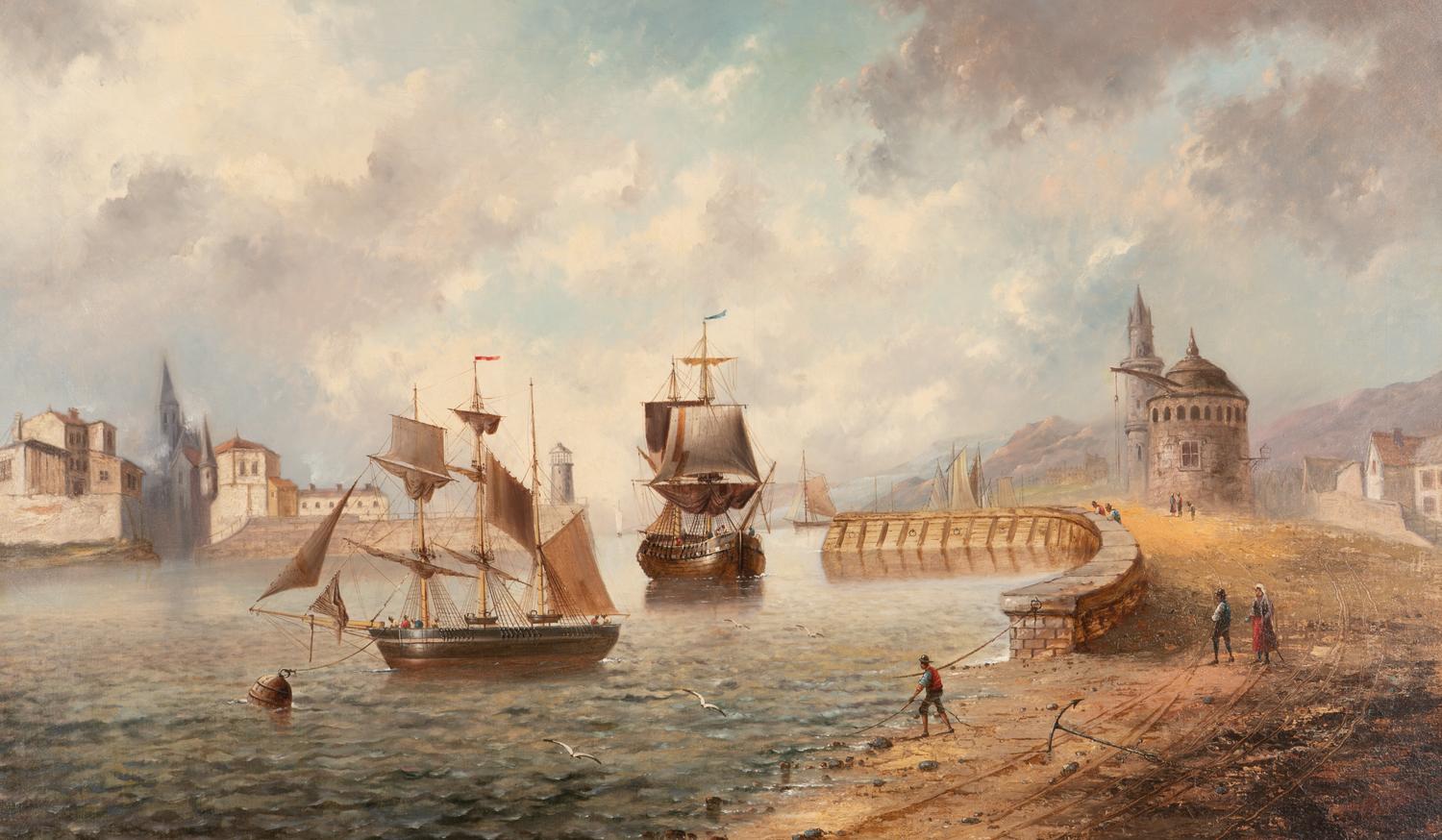 Ships in Harbor