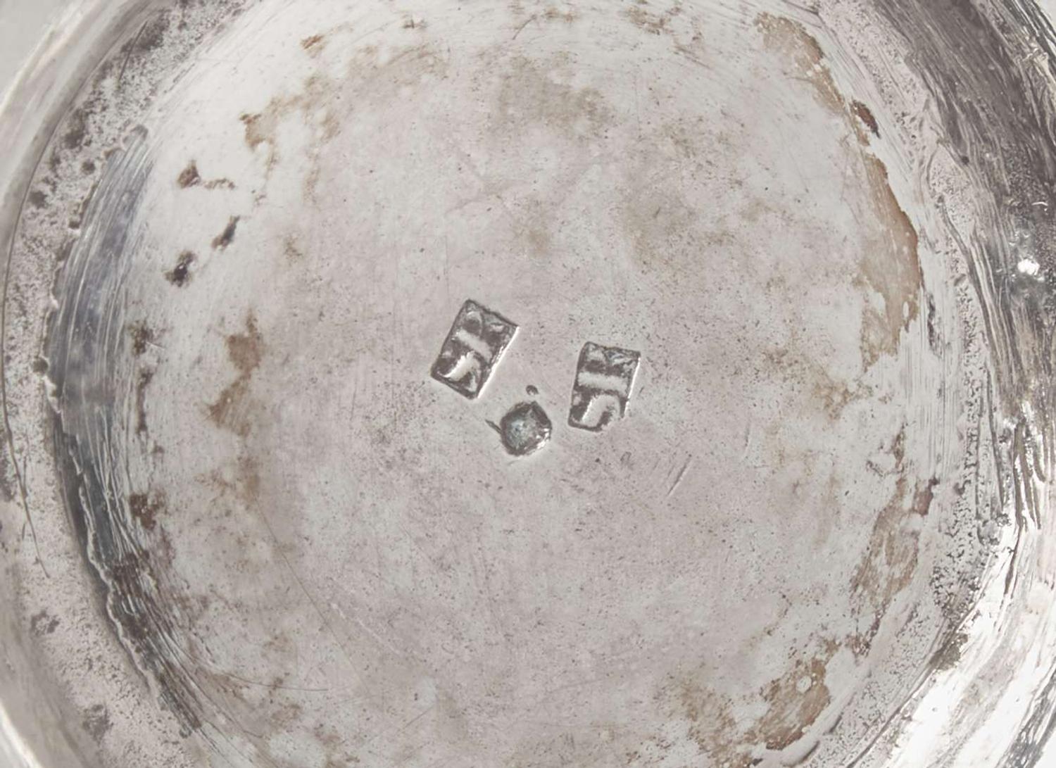 A silver covered sugar bowl, Samuel Richards, Jr. (c. 1765-1827), Philadelphia, PA, circa 1795