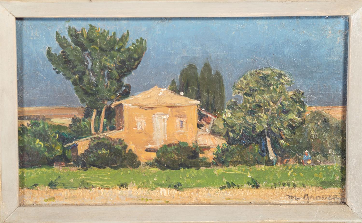 Untitled (Landscape with House)