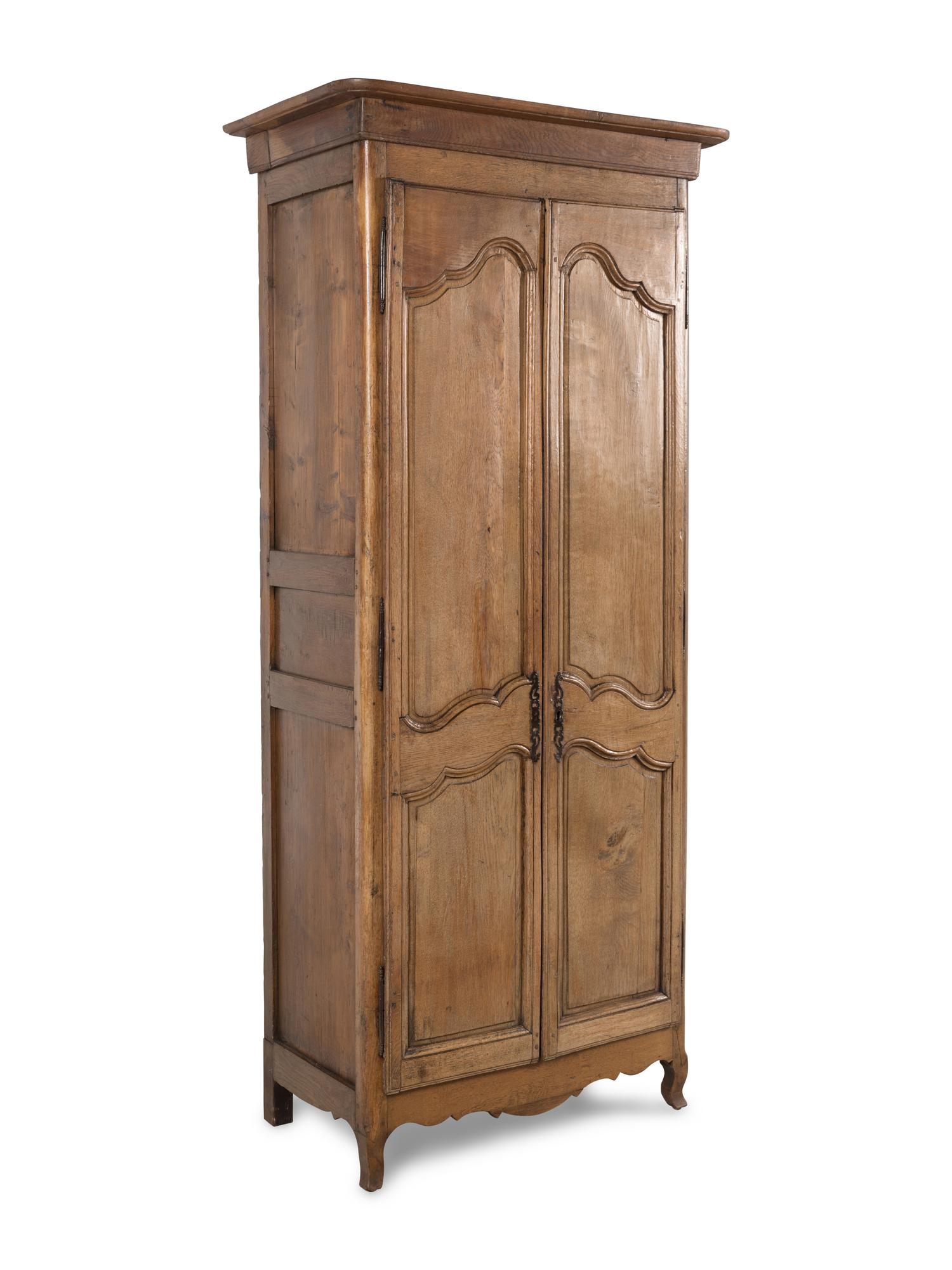 A French Provincial Walnut Armoire