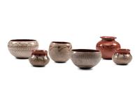 Collection of Maricopa Pottery