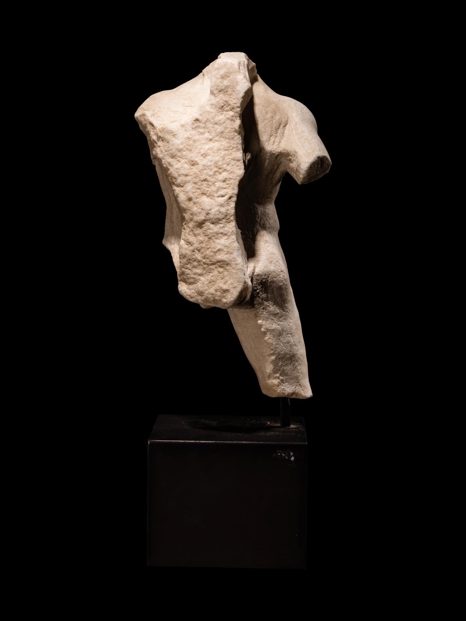 A Roman Marble Male Torso