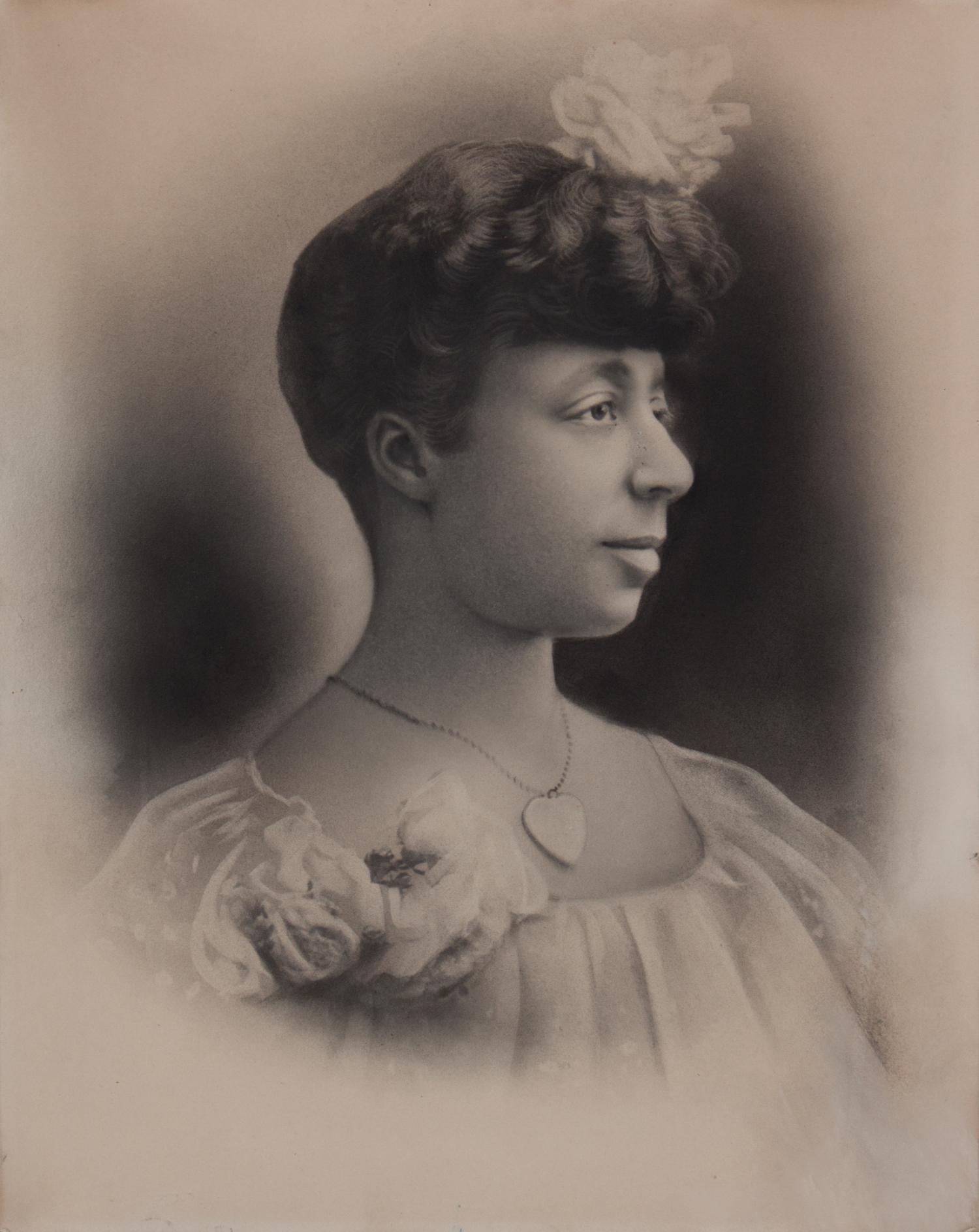 Artist Unknown, (Early 20th century), Mrs. Jones, together with another portrait (two works)