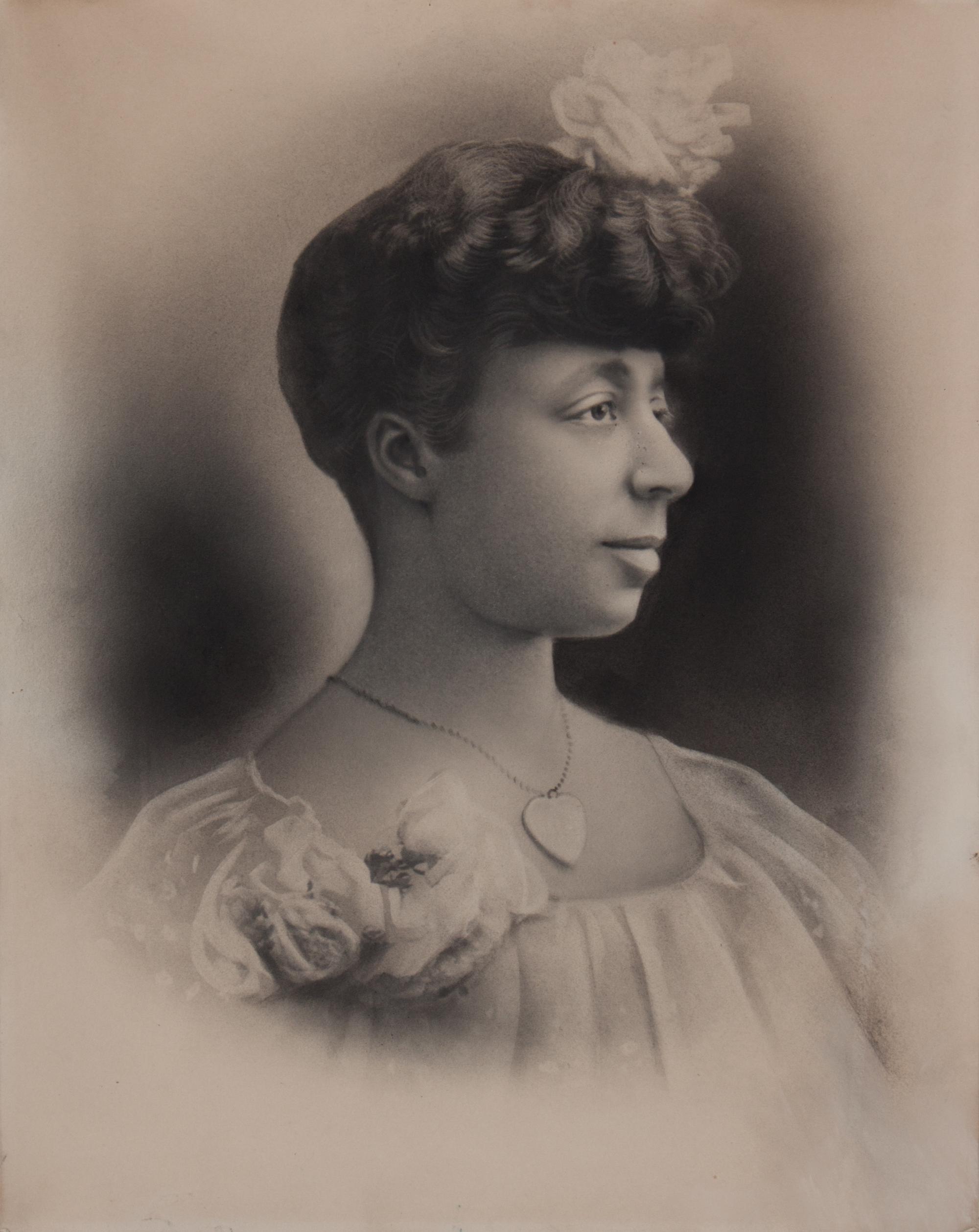 Artist Unknown, (Early 20th century), Mrs. Jones, together with another portrait (two works)
