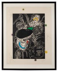Plate III from Espriu - Miró , 1975