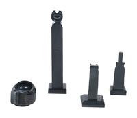 Carved Argillite Totems and Bowl
