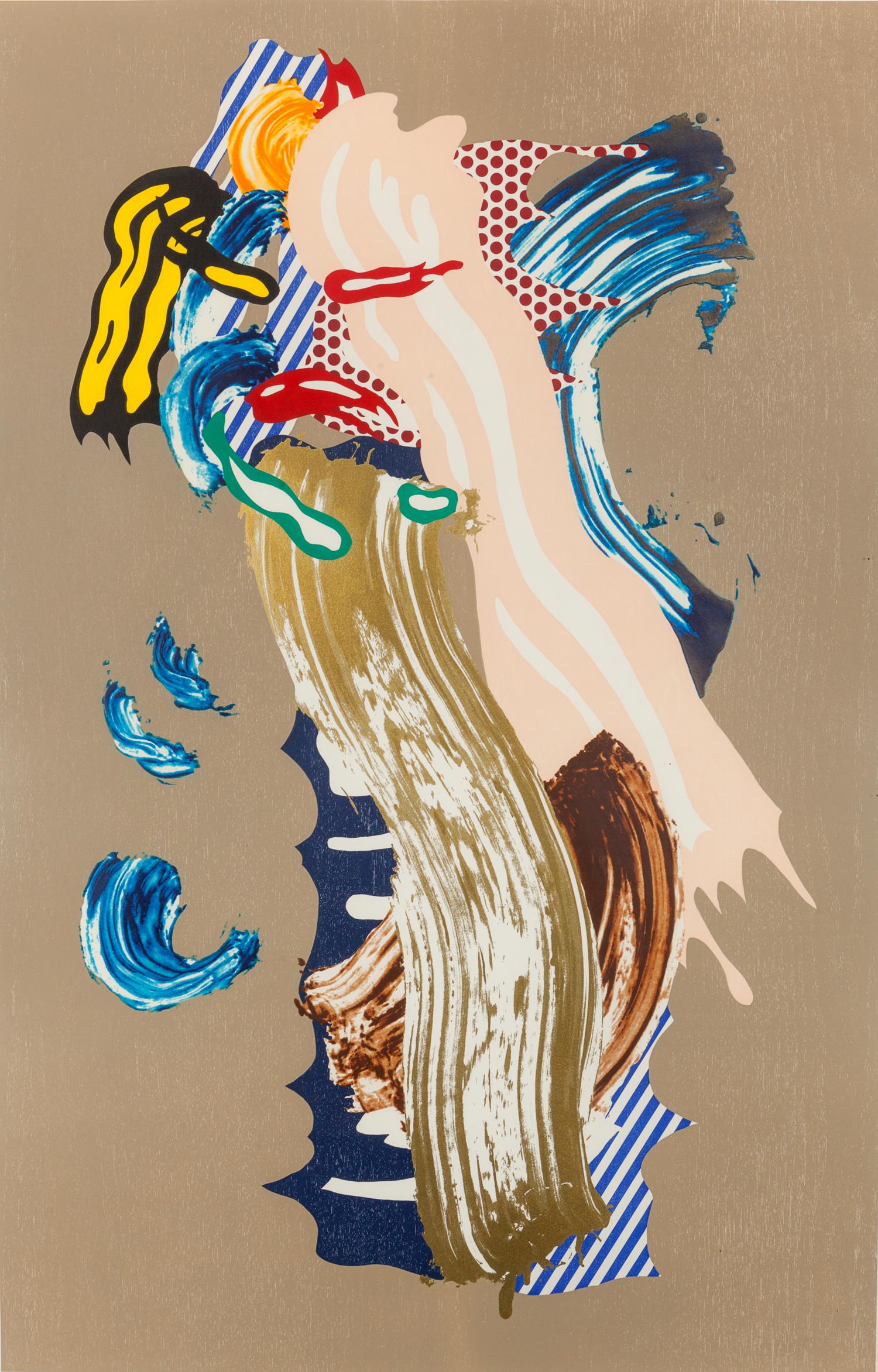 Blonde (from the Brushstroke Figure Series )