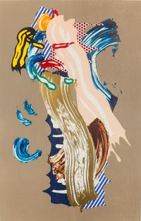 Blonde (from the Brushstroke Figure Series )