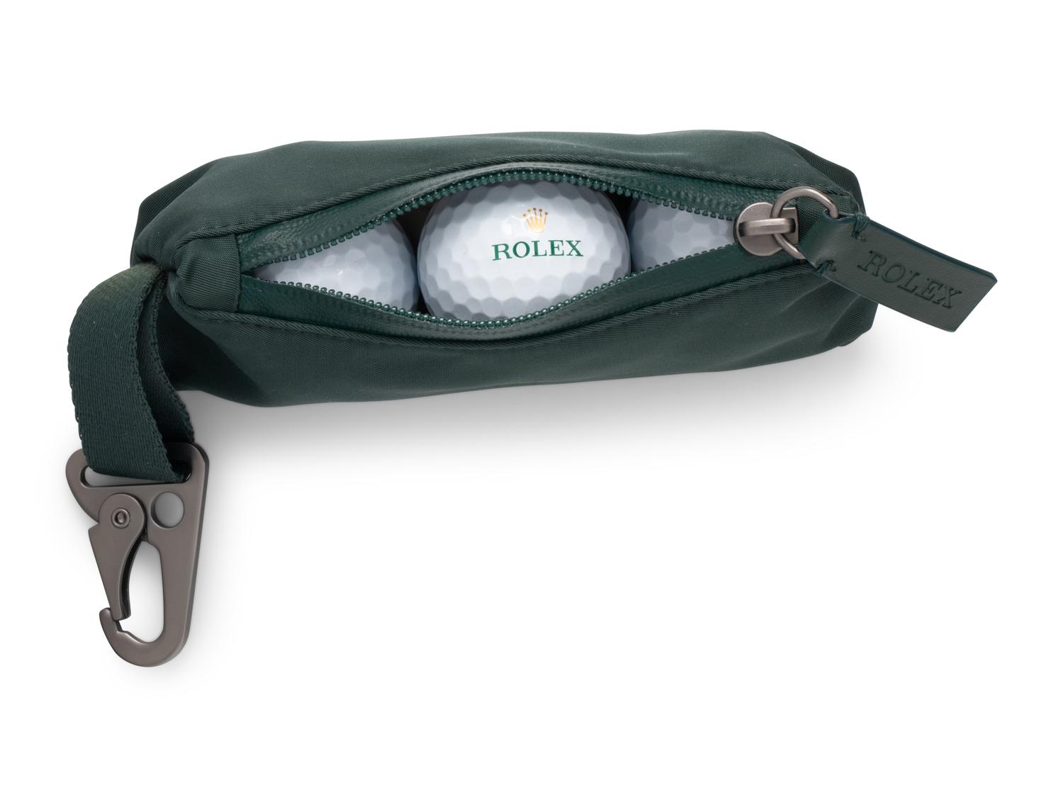 ROLEX GOLF BALLS WITH POUCH