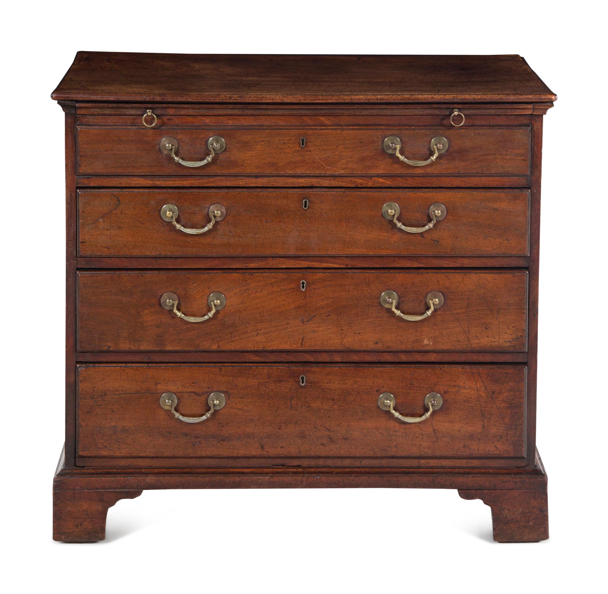 A George III Mahogany Bachelor's Chest