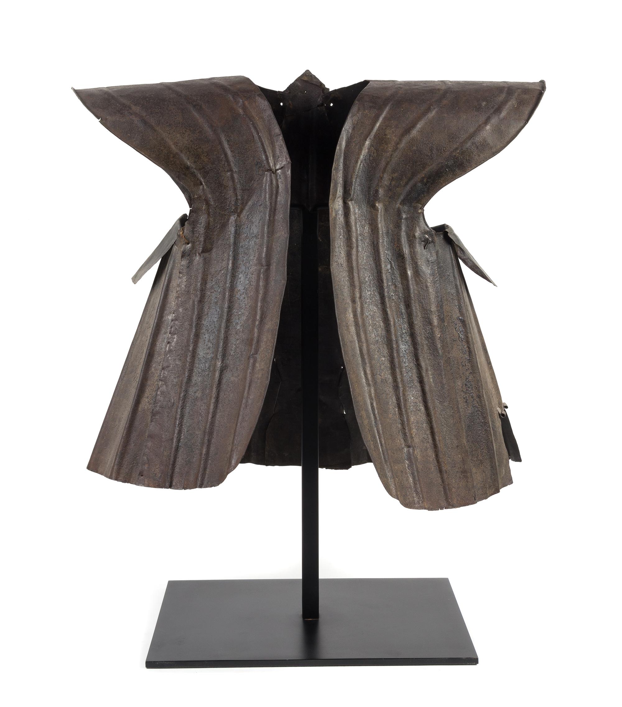 An Indonesian Metal Armor Vest Height of armor 31 inches. — NIAS ISLAND, 19TH/20TH CENTURY