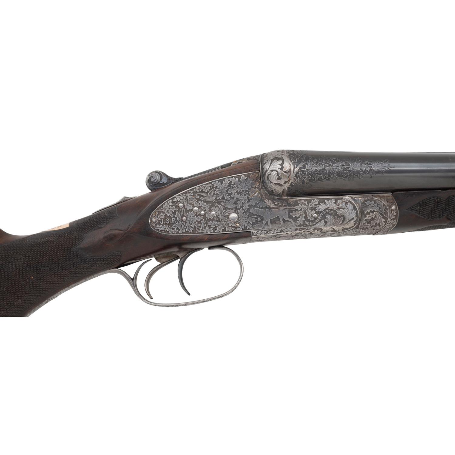 **W&C Scott & Son Imperial Premier 12 Gauge Shotgun with Travel Case