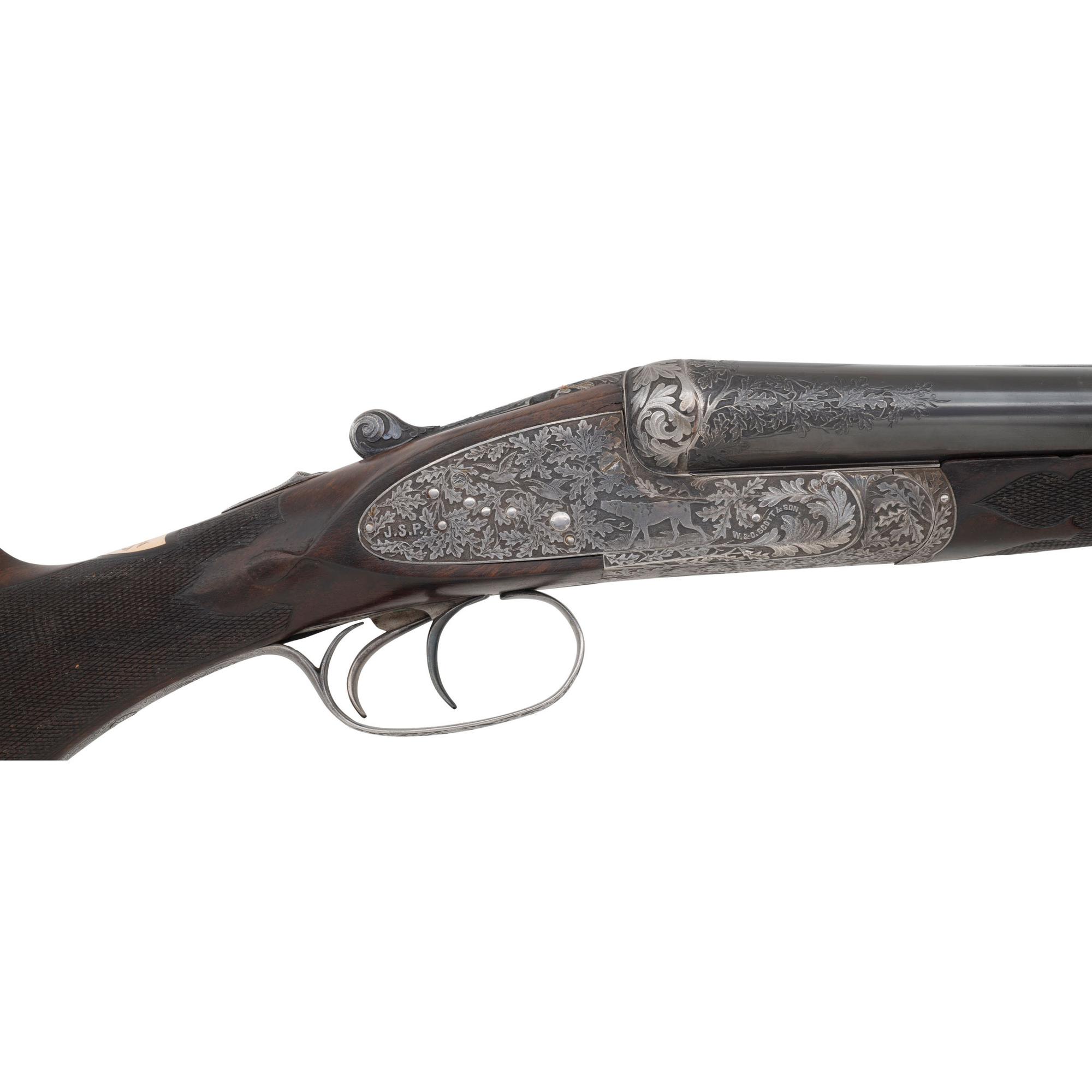 **W&C Scott & Son Imperial Premier 12 Gauge Shotgun with Travel Case