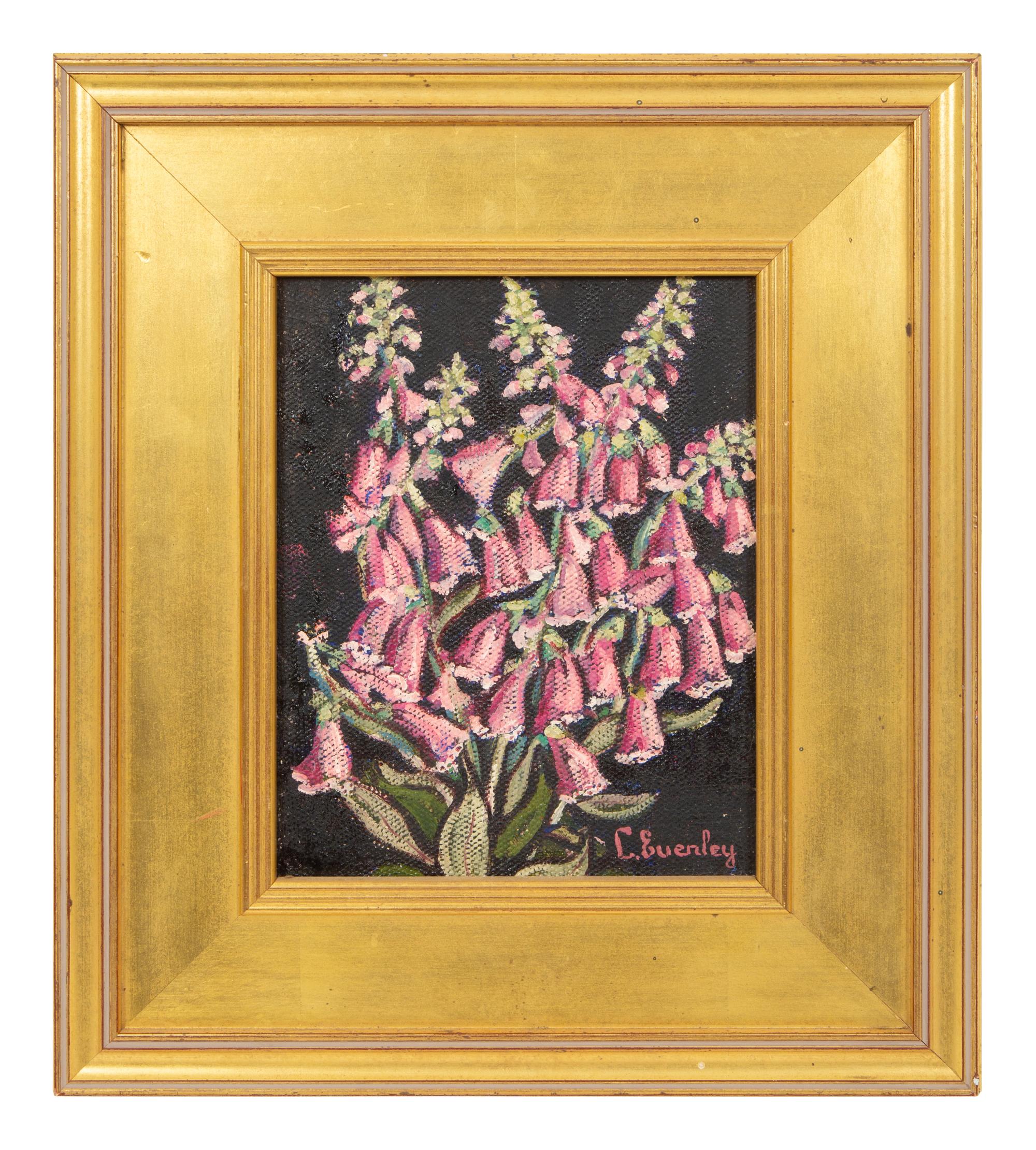 Pêches sur plat vert, Grapes, Foxgloves, and Datura (four works)