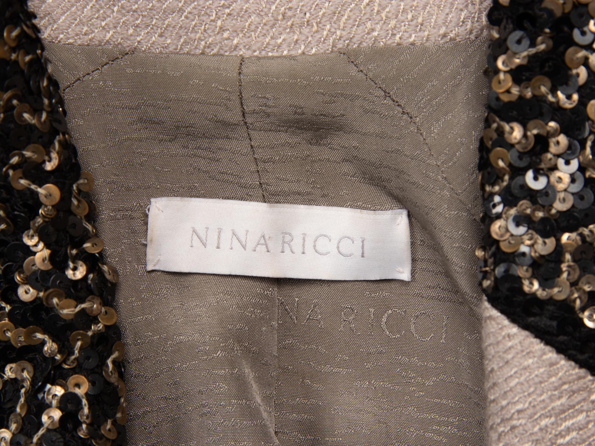 Nina Ricci, Sequin-Embellished Coat