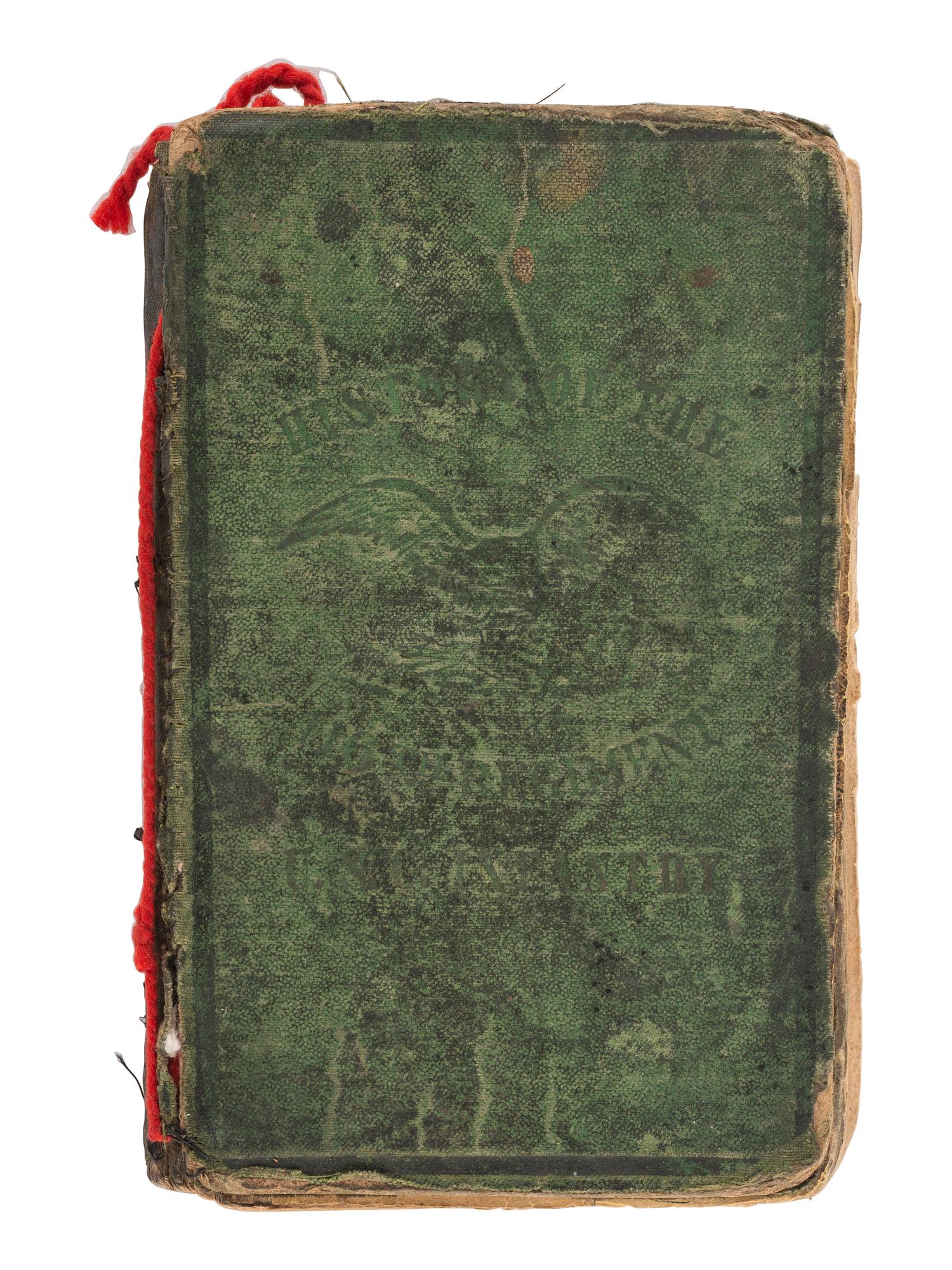 [CIVIL WAR]. The History of the 116th Regiment U.S.C. Infantry, inscribed by Private George Lewis.
