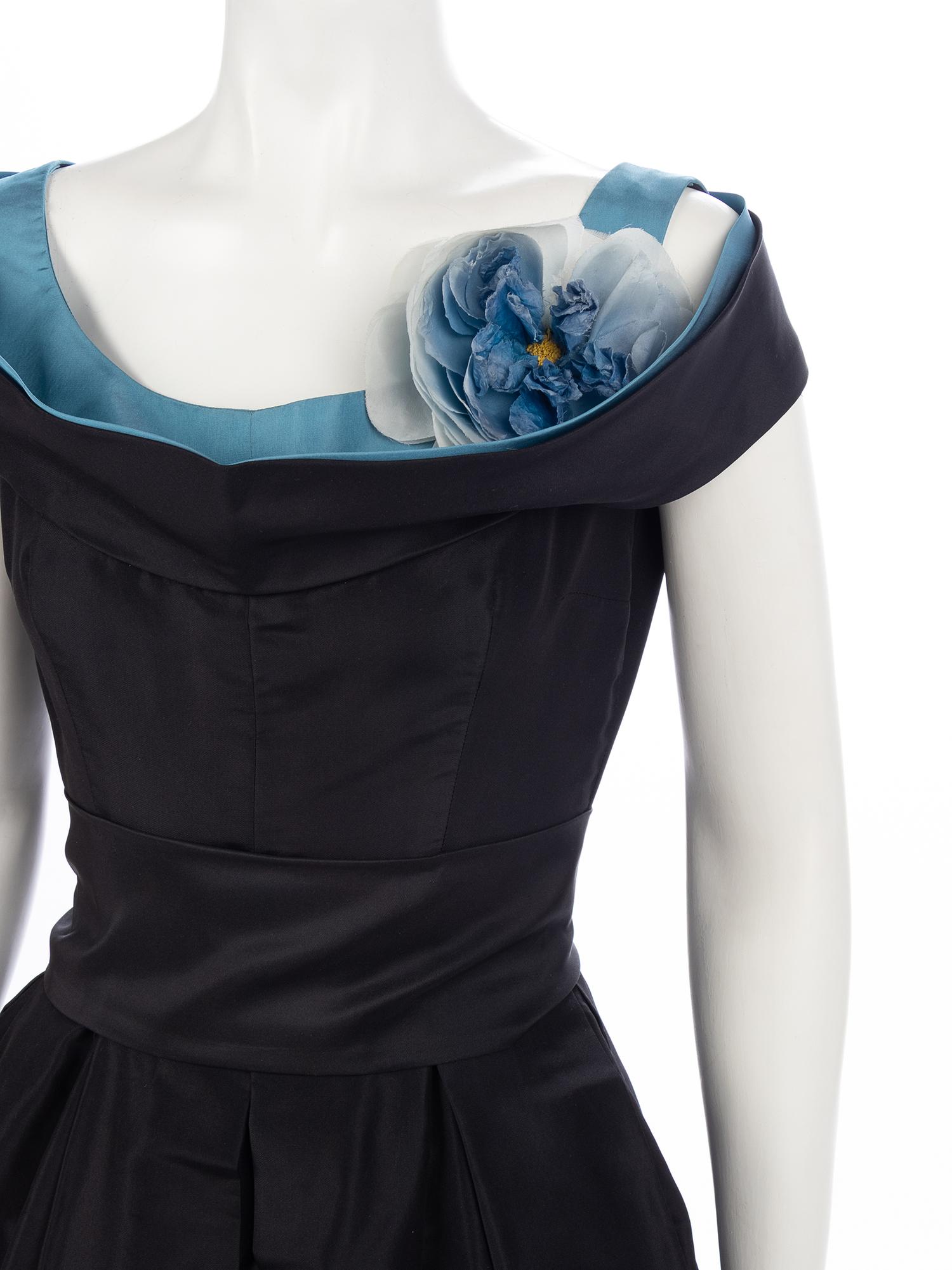 Two Vintage Dresses: Christian Dior & Nettie Rosenstein, 1950-60s