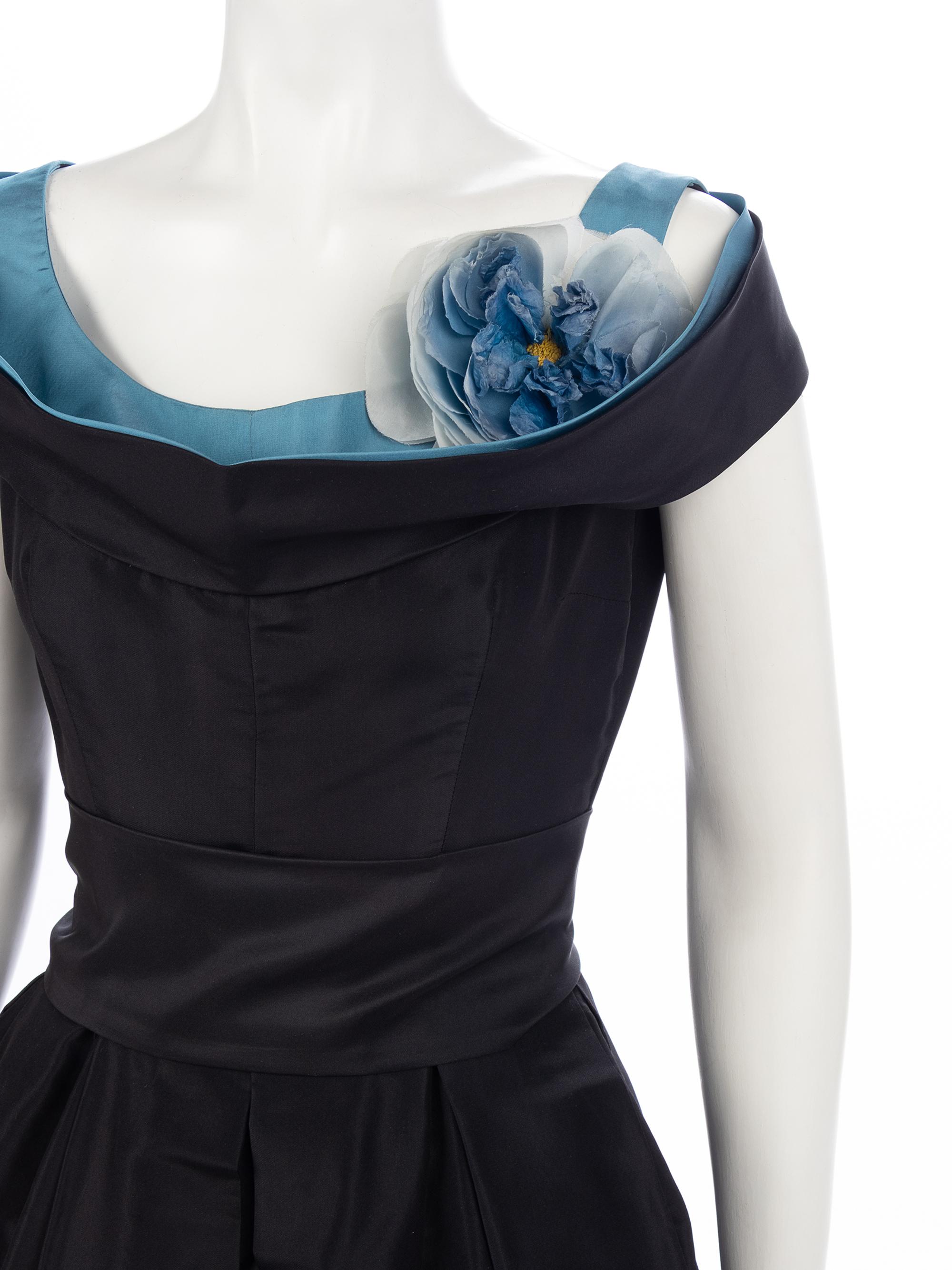 Two Vintage Dresses: Christian Dior & Nettie Rosenstein, 1950-60s