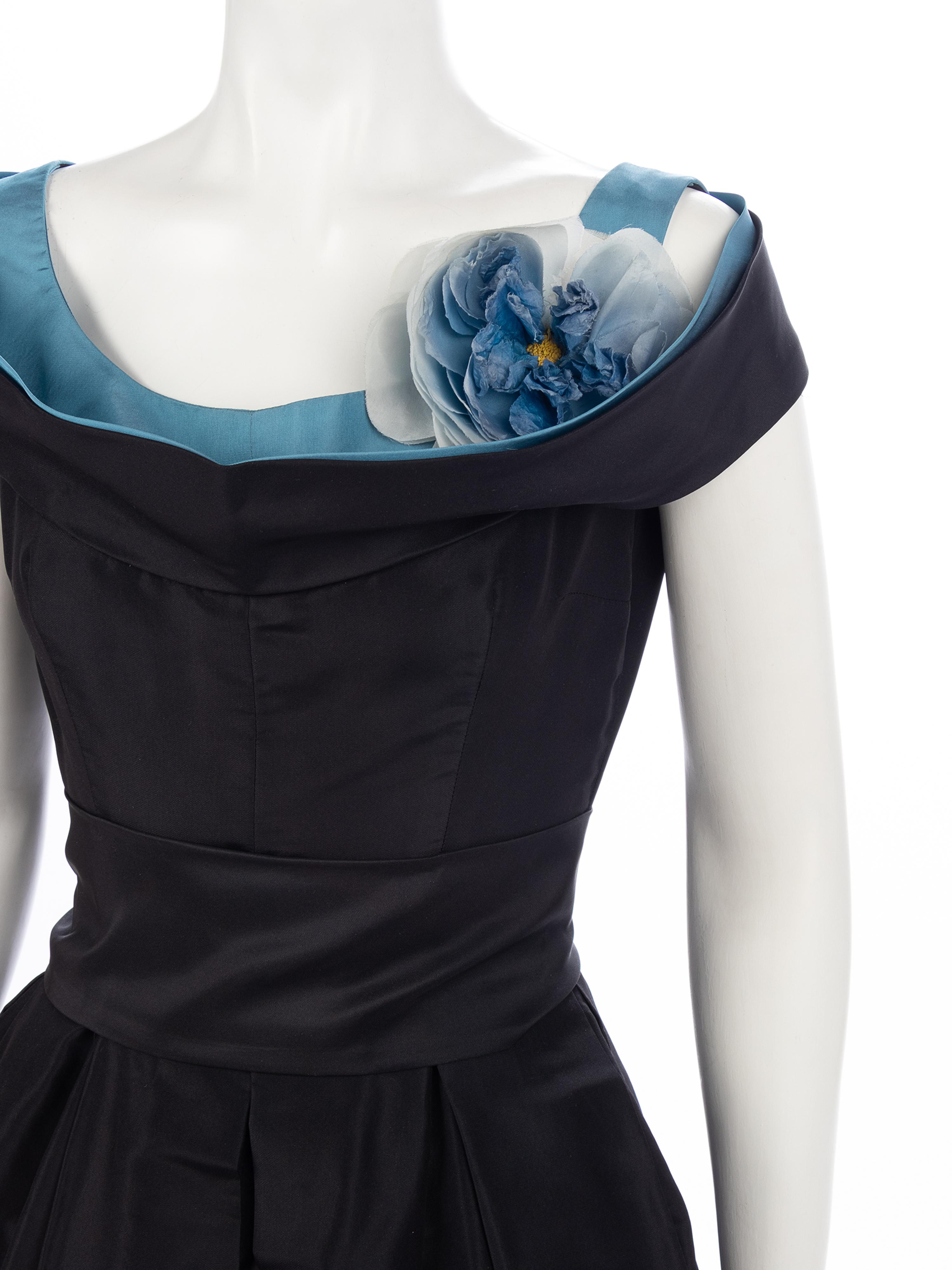 Two Vintage Dresses: Christian Dior & Nettie Rosenstein, 1950-60s